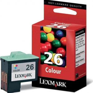 Original Μελάνι Lexmark 10N0026E Color (NO.26)