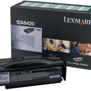 Τόνερ Lexmark 12A8420 Black Original