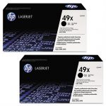 HP 49X Black High Yield 2-pack Toner (Q5949XD) Original