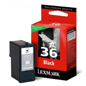 Μελάνι Lexmark Νο 36 018C2130E Black Original