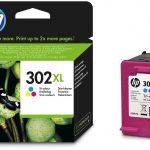 ORIGINAL Μελάνι HP 302XL F6U67AE tri-color