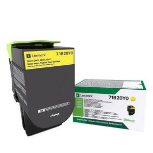 Τόνερ Lexmark Γνήσιο 71B20Y0 Yellow Original