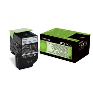 Τόνερ Lexmark 80C2HK0 (802HK) Black Original