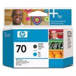 Original Printehead HP C9404A Matte Black & Cyan