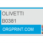 Τόνερ Olivetti B0381