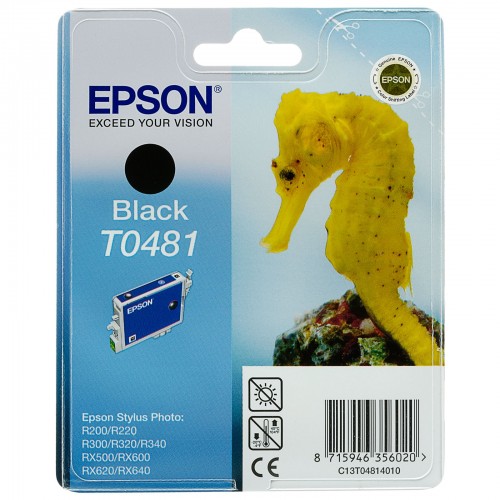 Μελάνι Epson C13T04814010 (T0481) Black Original