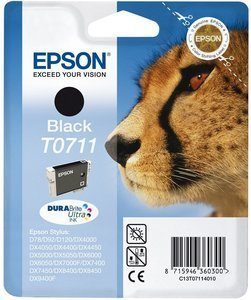 Μελάνι Epson C13T07114010 Black Original
