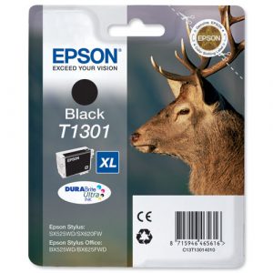 Μελάνι Epson C13T13014010 (T1301XL) Black Original