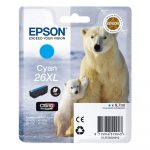 ORIGINAL Μελάνι Epson 26XL Cyan C13T26324010 (26XL)(2632)