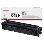 Canon 045H Γνήσιο Toner Laser Εκτυπωτή Κυανό High Capacity 2200 Σελίδων 1245C002