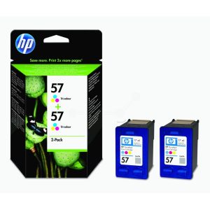 Μελάνι HP HP 57 Tri-color 2-pack (C9503AE) Tri-color Original