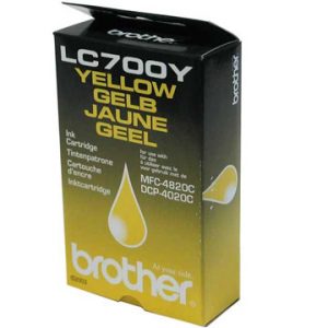 Μελάνι Brother LC-700Y Yellow