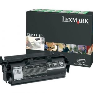 Original Τόνερ Lexmark X651A11E Black