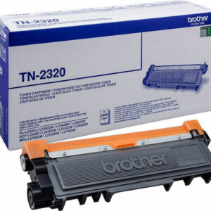 Brother TN-2320 Γνήσιο Toner Laser Εκτυπωτή Μαύρο High Capacity 2600 Σελίδων (TN2320)
