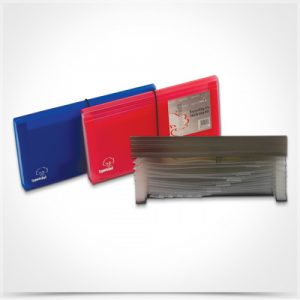 Ντοσιέ typotrust φυσαρμόνικα με λάστιχο επιταγών