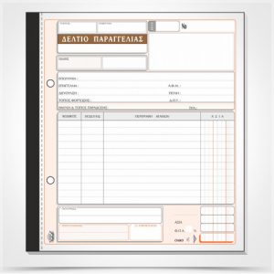 Δελτίο Παραγγελίας 302