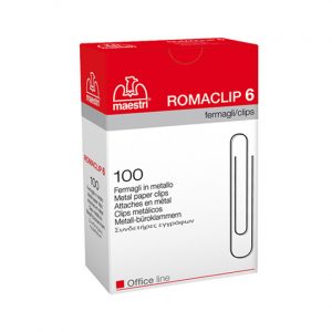 Συνδετήρες ROMACLIP No 6