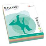 Έγχρωμο χαρτί A4 80gr Rainbow 5 χρωμάτων pastel 250φ