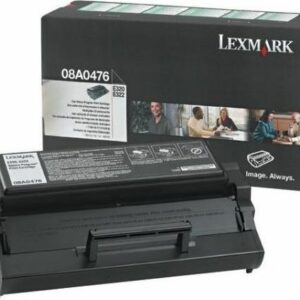 TONER LEXMARK E320,322 08A0144 HIGH YELD 6K ORIGINAL