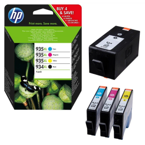ORIGINAL HP 934XL CMY/935XL Black (X4E14AE) multipack