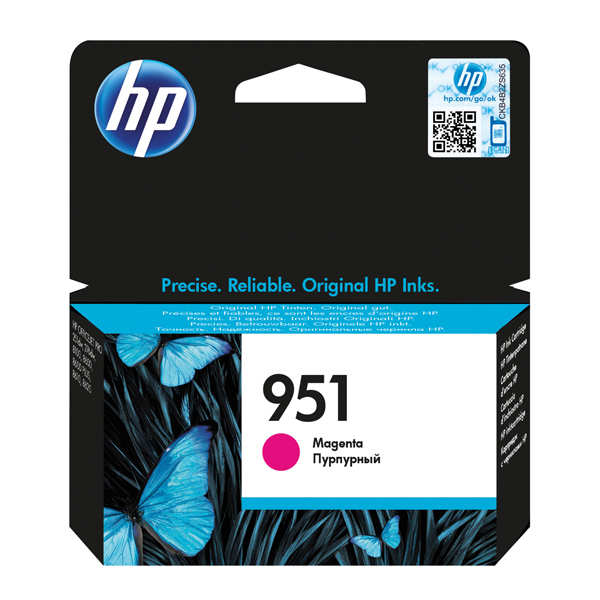ORIGINAL HP Μελάνι Inkjet 951 Magenta (CN051AE)