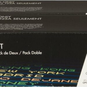 HP LasetJet CP1215/1515 Black Toner Crg 125A Dual Pack (CB540AD)
