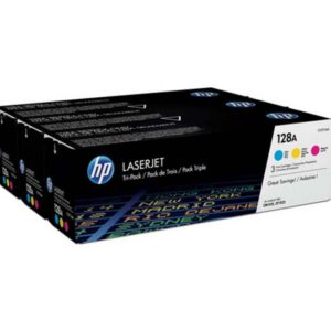 Toner HP 128A 3-Pack Cyan/Magenta/Yellow 3x1300Pgs (CF371AM)