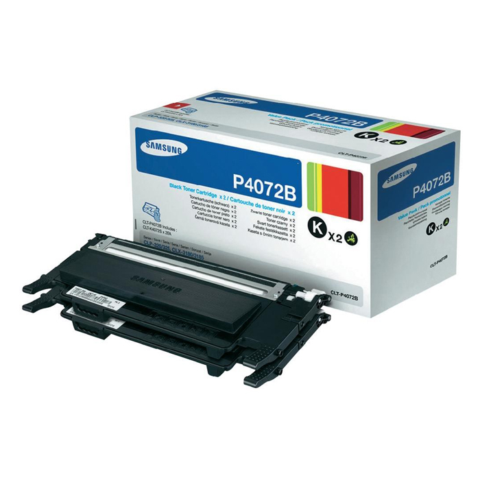 Samsung CLT-P4072B 2-pk Black Toner Cartridge (SU381A)