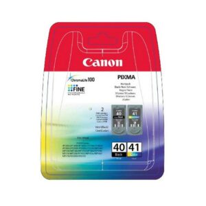 Canon Μελάνι Inkjet PG 40 & CL 41 Black & Colour (0615B043)