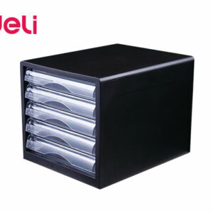 DELI ΣΥΡΤΑΡΙΕΡΑ 5 ΣΥΡΤΑΡΙΑ 27.5x34x26cm ΜΑΥΡΗ