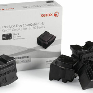 XEROX COLORQUBE 8570 BLACK SOLID INK (4Pk, 8.6k) (108R00935)