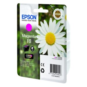 Epson Μελάνι Inkjet No.18 Magenta (C13T18034012)