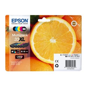 Epson Μελάνι Inkjet Series 33XL Multipack XL (C13T33574010)