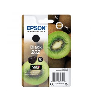 Epson Μελάνι Inkjet 202 Black (C13T02E14010)