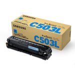 ORIGINAL Samsung CLT-C503L H-Yld Cyan Toner Cartridge (SU014A)