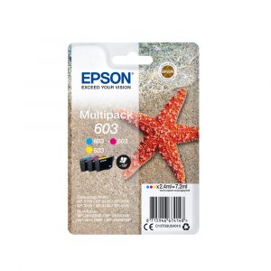 ORIGINAL Epson Μελάνι Inkjet 603 Multipack 3-color (C13T03U54010)