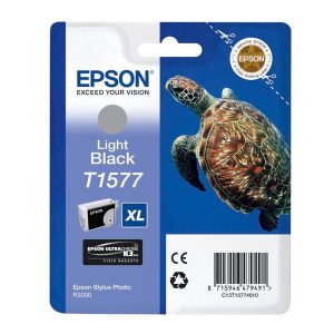ORIGINAL Epson Μελάνι Inkjet T1577 XL Light Black (T15774010)