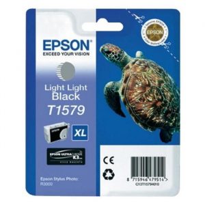 ORIGINAL Epson Μελάνι Inkjet T1579 XL Light Light Black (T15794010)