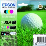 ORIGINAL EPSON ΜΕΛΑΝΙ MULTIPACK 34XL BLACK  34 CMY C13T334794010