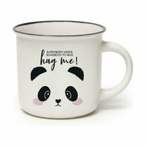 Legami Milano Take A Break Panda Κούπα από Πορσελάνη Λευκή 350ml (CUP0013)