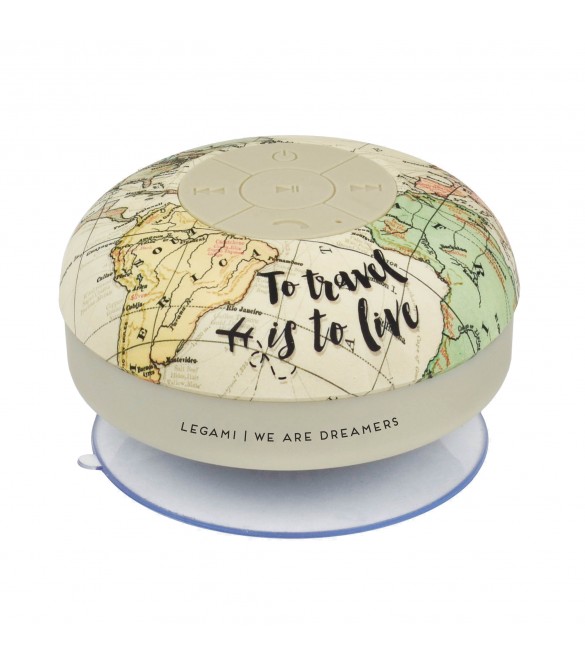 Legami Milano Singing In The Shower Ηχείο Bluetooth 3W με 2 ώρες Λειτουργίας Hands-free Speaker Travel (SHOW0003)