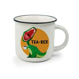 Legami Milano Tea Rex Κούπα Κεραμική Λευκή 350ml (CUP0021)