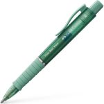 Στυλό Faber Στυλό Ballpoint 1.4mm με Πράσινο Μελάνι Poly Ball View Green Lily (145754)