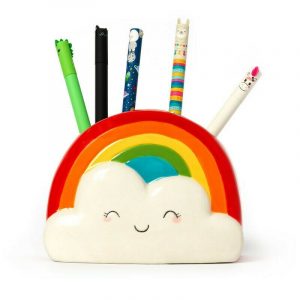 Μολυβοθήκη Legami από Κεραμικό Υλικό Desk Friends Πολύχρωμο Rainbow (PHS0006)