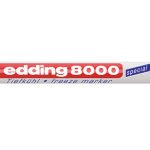 Μαρκαδόρος edding 8000 παγωμένων επιφανειων μαυρος