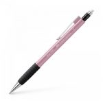 Μηχανικό Μολύβι Faber Castell Grip1347 0.7mm Με Γόμα Shadow Rose 134727