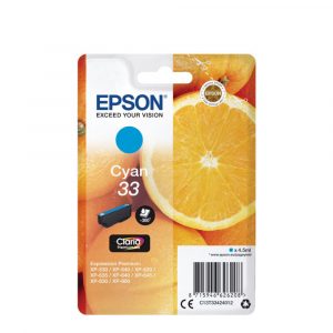 ORIGIANL Epson Μελάνι Inkjet Series 33 Cyan (C13T33424012)