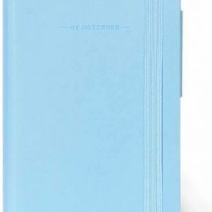Legami Milano Σημειωματάριο Sky Blue με Λάστιχο A6 MYNOT0160