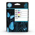 ORIGINAL HP Μελάνι Inkjet 903 4-Pack CMYK (6ZC73AE)