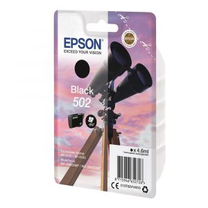 ORIGINAL Μελάνι Epson 502 Black (C13T02V14010)